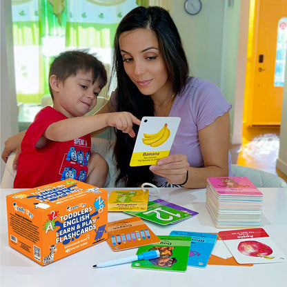 Toddlers English Learn & Play Flash Cards